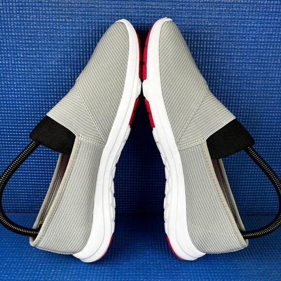 🔴 L.L BEAN BACK COVE Women`s Size 8M Grey White Slip On Walking Shoes 212712 - Picture 5 of 8